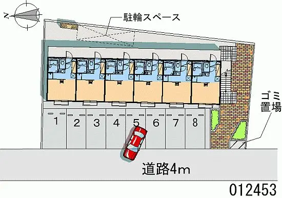 ★手数料０円★厚木市戸室４丁目　月極駐車場（LP）